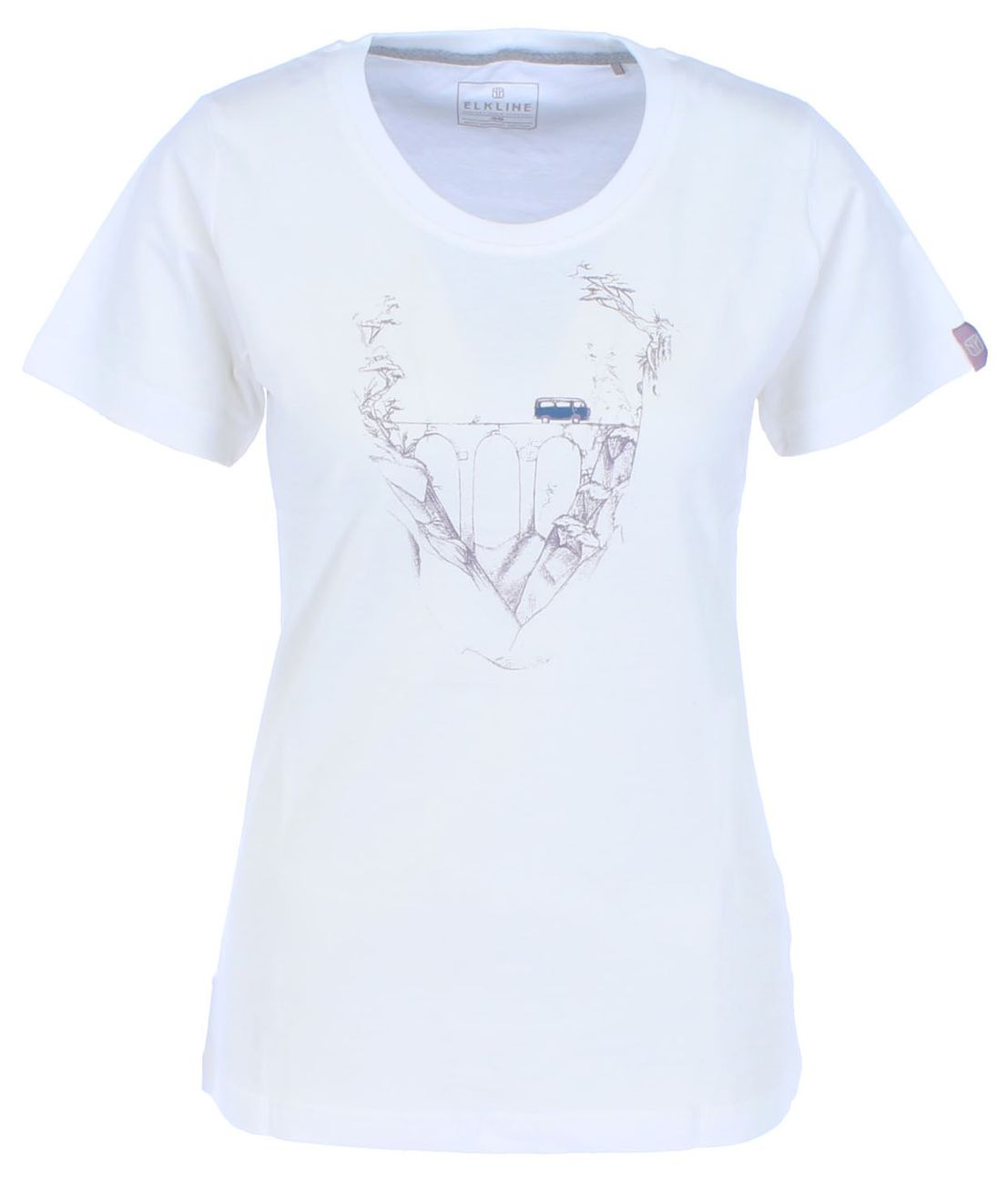 ELKLINE MYSTIC Damen Bulli T-Shirt aus Bio-Baumwolle und TENCEL Lyocell